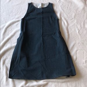 MM6 Maison Margiela Two Tone Denim Dress
